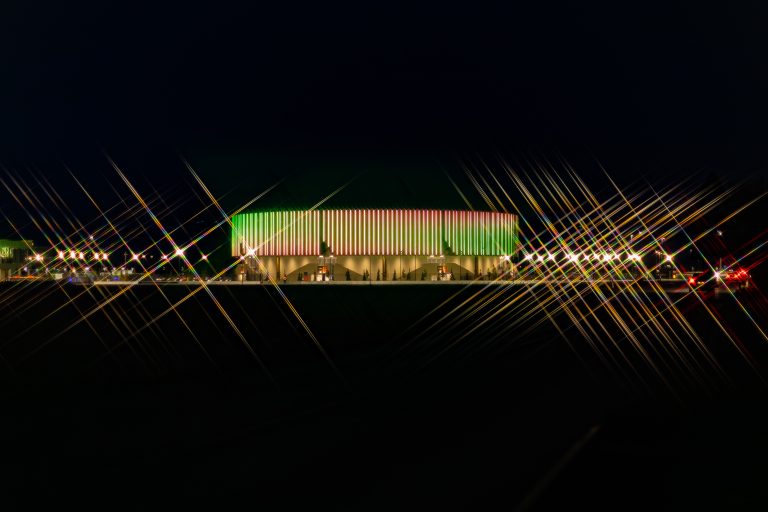 Foto Arena Notturna con gioco di luci